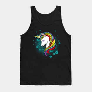 Colorful Unicorn Tank Top